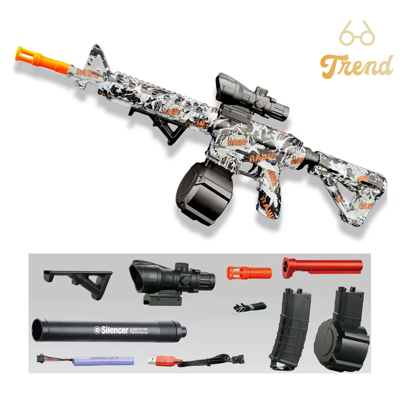 قاذف M416 التكتيكي – الإصدار الأزرق الاحترافي (مجموعة الملحقات الكاملة)