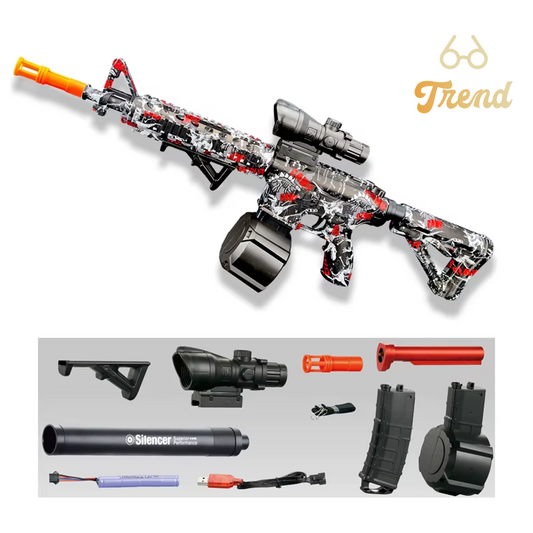 قاذف M416 التكتيكي – الإصدار الأزرق الاحترافي (مجموعة الملحقات الكاملة)