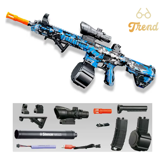 قاذف M416 التكتيكي – الإصدار الأزرق الاحترافي (مجموعة الملحقات الكاملة)