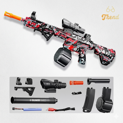 قاذف M416 التكتيكي – الإصدار الأزرق الاحترافي (مجموعة الملحقات الكاملة)